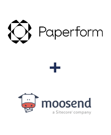 Integration of Paperform and Moosend