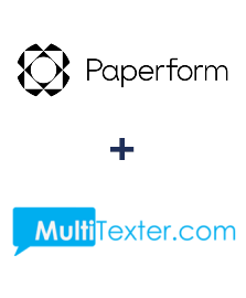 Integration of Paperform and Multitexter