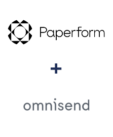 Integration of Paperform and Omnisend