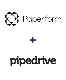 Integration of Paperform and Pipedrive