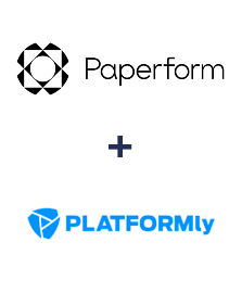 Integration of Paperform and Platformly Integration of Paperform and Platformly