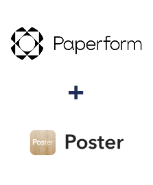 Integration of Paperform and Poster