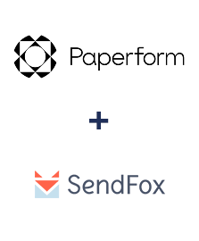 Integration of Paperform and SendFox