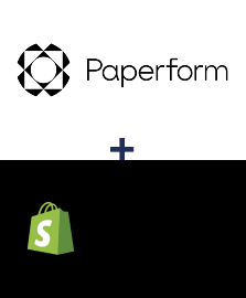 Integration of Paperform and Shopify