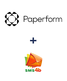 Integration of Paperform and SMS4B