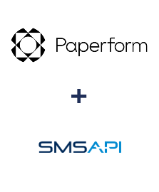 Integration of Paperform and SMSAPI