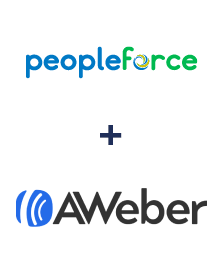 Integration of PeopleForce and AWeber