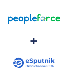 Integration of PeopleForce and eSputnik
