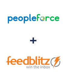 Integration of PeopleForce and FeedBlitz