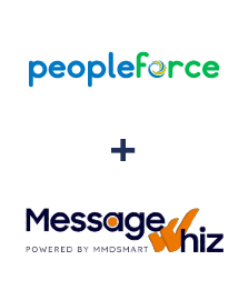 Integration of PeopleForce and MessageWhiz