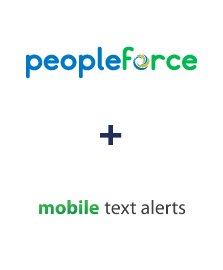 Integration of PeopleForce and Mobile Text Alerts