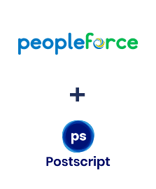 Integration of PeopleForce and Postscript