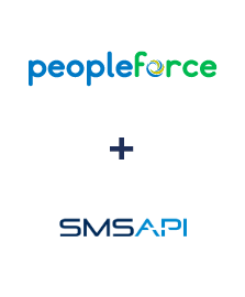 Integration of PeopleForce and SMSAPI