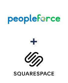 Integration of PeopleForce and Squarespace