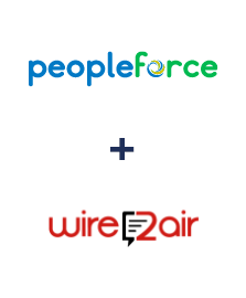 Integration of PeopleForce and Wire2Air