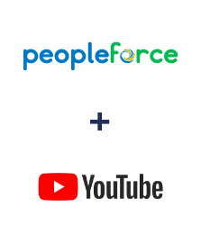 Integration of PeopleForce and YouTube