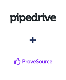 Integration of Pipedrive and ProveSource