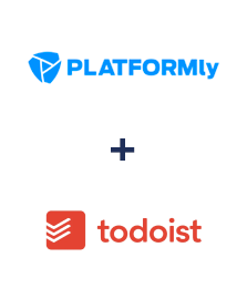 Integration of Platformly and Todoist Integration of Platformly and Todoist