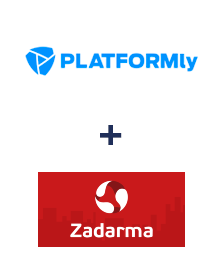Integration of Platformly and Zadarma Integration of Platformly and Zadarma