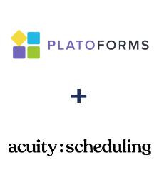Integration of PlatoForms and Acuity Scheduling