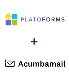 Integration of PlatoForms and Acumbamail