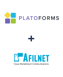 Integration of PlatoForms and Afilnet