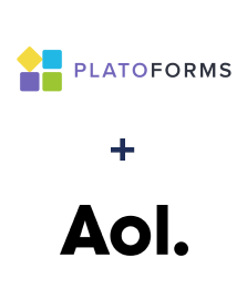 Integration of PlatoForms and AOL