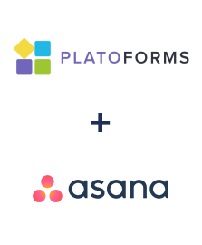Integration of PlatoForms and Asana