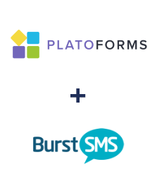 Integration of PlatoForms and Burst SMS