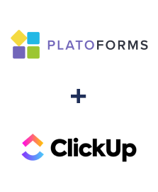 Integration of PlatoForms and ClickUp