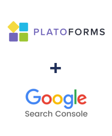 Integration of PlatoForms and Google Search Console