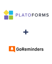 Integration of PlatoForms and GoReminders