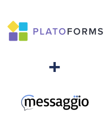 Integration of PlatoForms and Messaggio