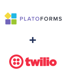 Integration of PlatoForms and Twilio