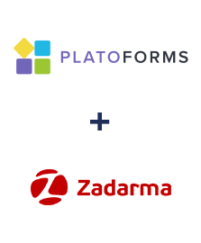 Integration of PlatoForms and Zadarma