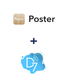 Integration of Poster and D7 SMS
