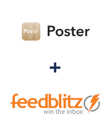Integration of Poster and FeedBlitz