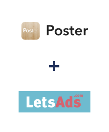 Integration of Poster and LetsAds