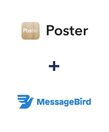 Integration of Poster and MessageBird