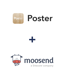 Integration of Poster and Moosend