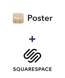 Integration of Poster and Squarespace