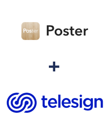 Integration of Poster and Telesign