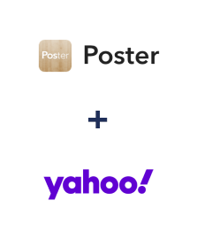 Integration of Poster and Yahoo!