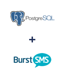 Integration of PostgreSQL and Burst SMS