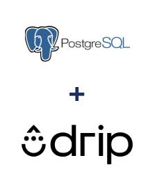 Integration of PostgreSQL and Drip
