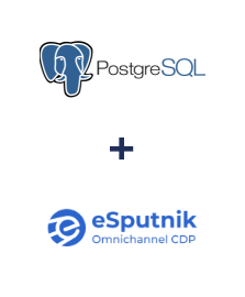 Integration of PostgreSQL and eSputnik