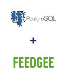 Integration of PostgreSQL and Feedgee