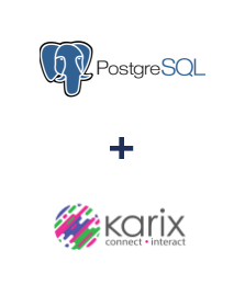 Integration of PostgreSQL and Karix