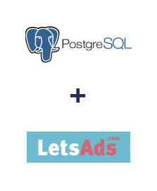 Integration of PostgreSQL and LetsAds