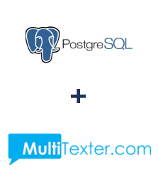 Integration of PostgreSQL and Multitexter